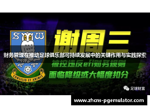 财务管理在推动足球俱乐部可持续发展中的关键作用与实践探索