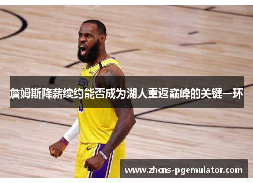 詹姆斯降薪续约能否成为湖人重返巅峰的关键一环